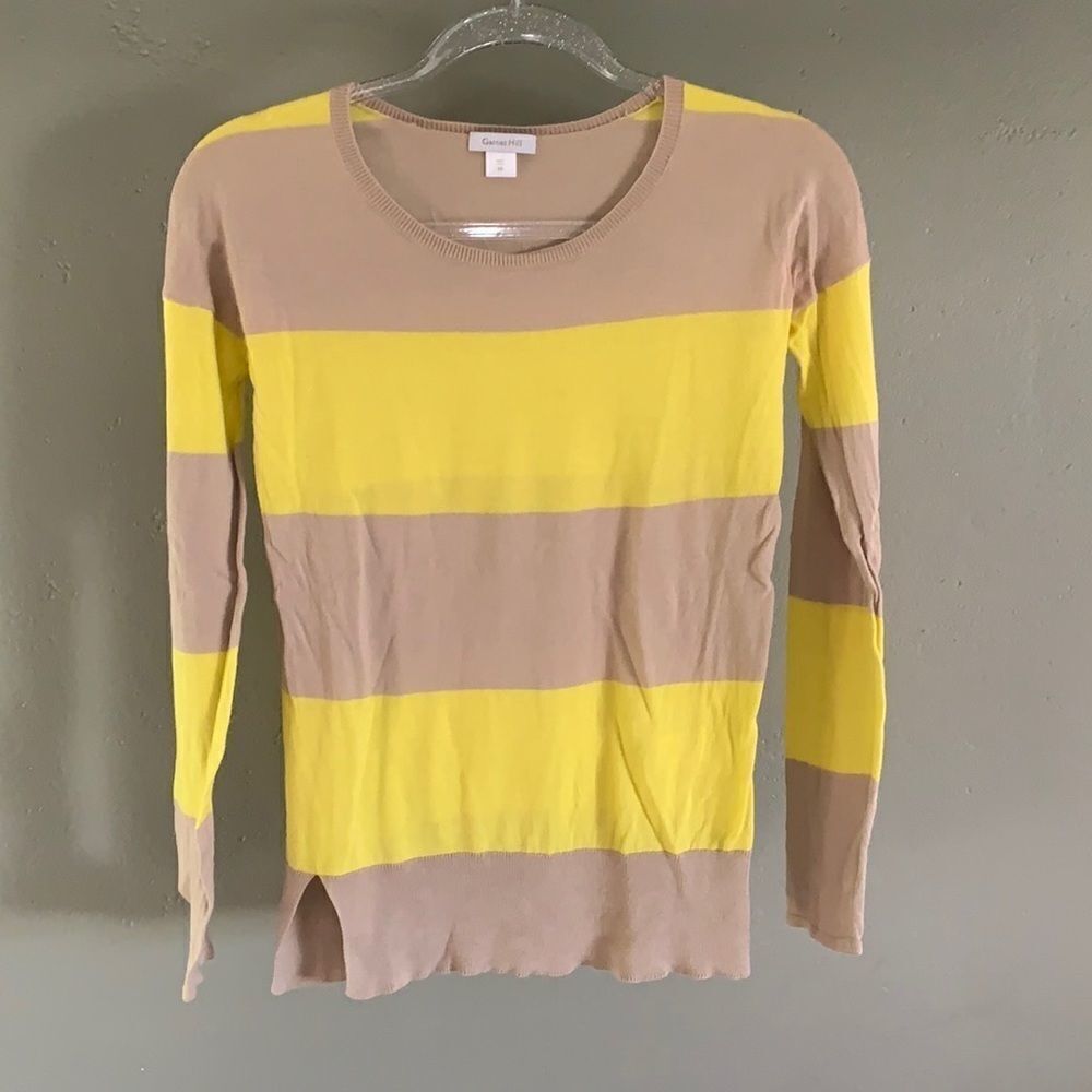 Garnet Hill lightweight cotton sweater